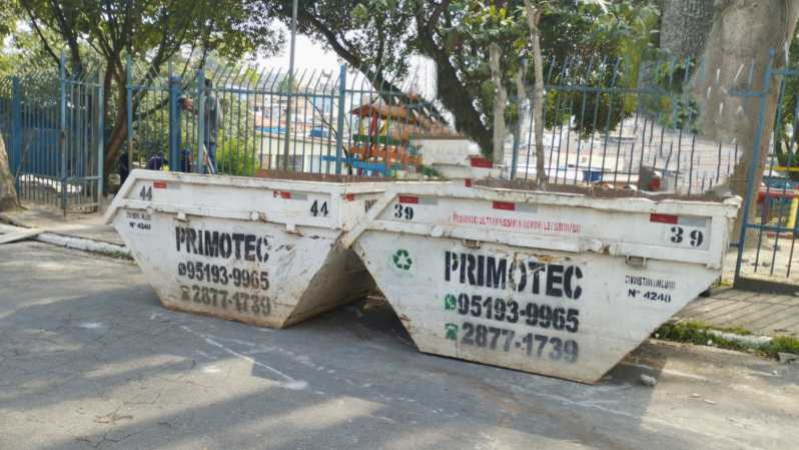 Aluguel de Caçamba para Entulhos Construção Civil Granja Julieta - Aluguel de Caçamba para Resíduos