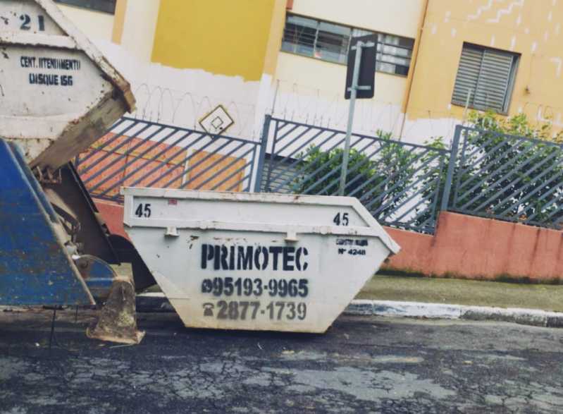 Aluguel de Caçamba para Retirada de Móveis Velhos São Paulo - Caçamba para Descarte de Madeira