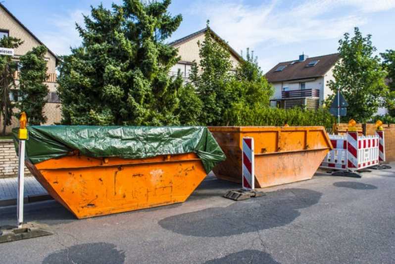 Aluguel de Caçambas para Descarte de Poda de árvores Brooklin Paulista - Caçamba para Remoção de Lixo