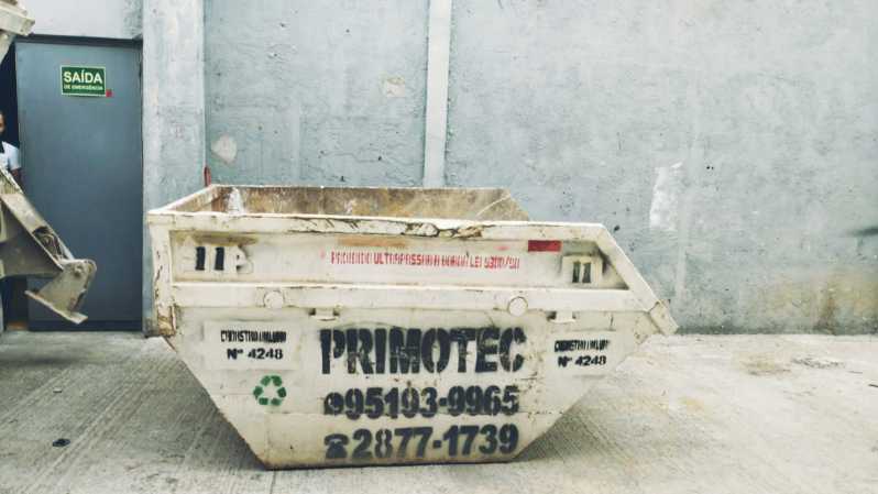 Caçamba para Retirada de Móveis Velhos Valor Brooklin - Caçamba para Remoção de Lixo