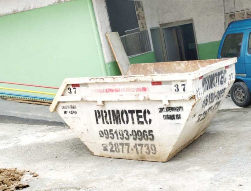 Caçambas de Lixo para Construtoras Preço Pinheiros - Caçamba do Lixo