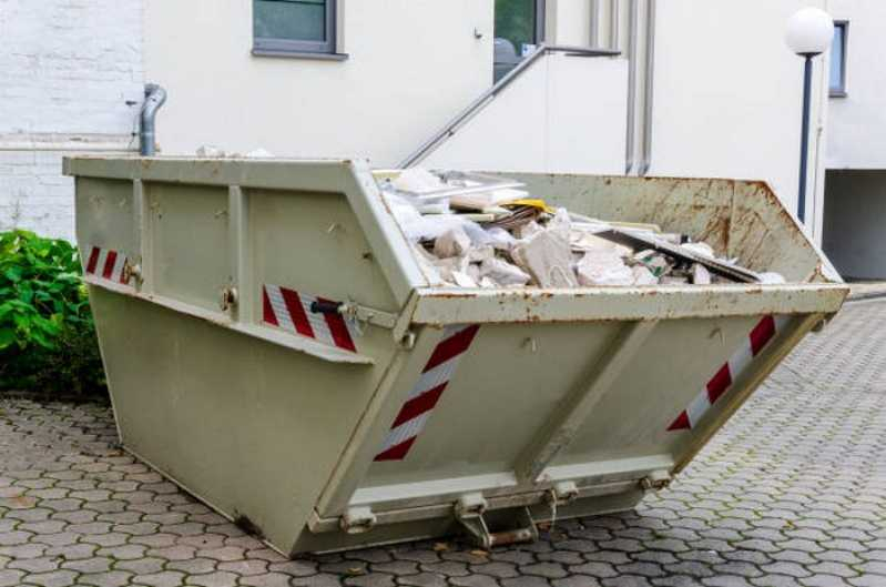 Empresa de Locação de Caçambas Estacionárias para Lixo Granja Julieta - Empresa de Locação de Caçamba Estacionária para Lixo