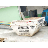 preço de locação de caçamba estacionária para construção civil Vila Mariana